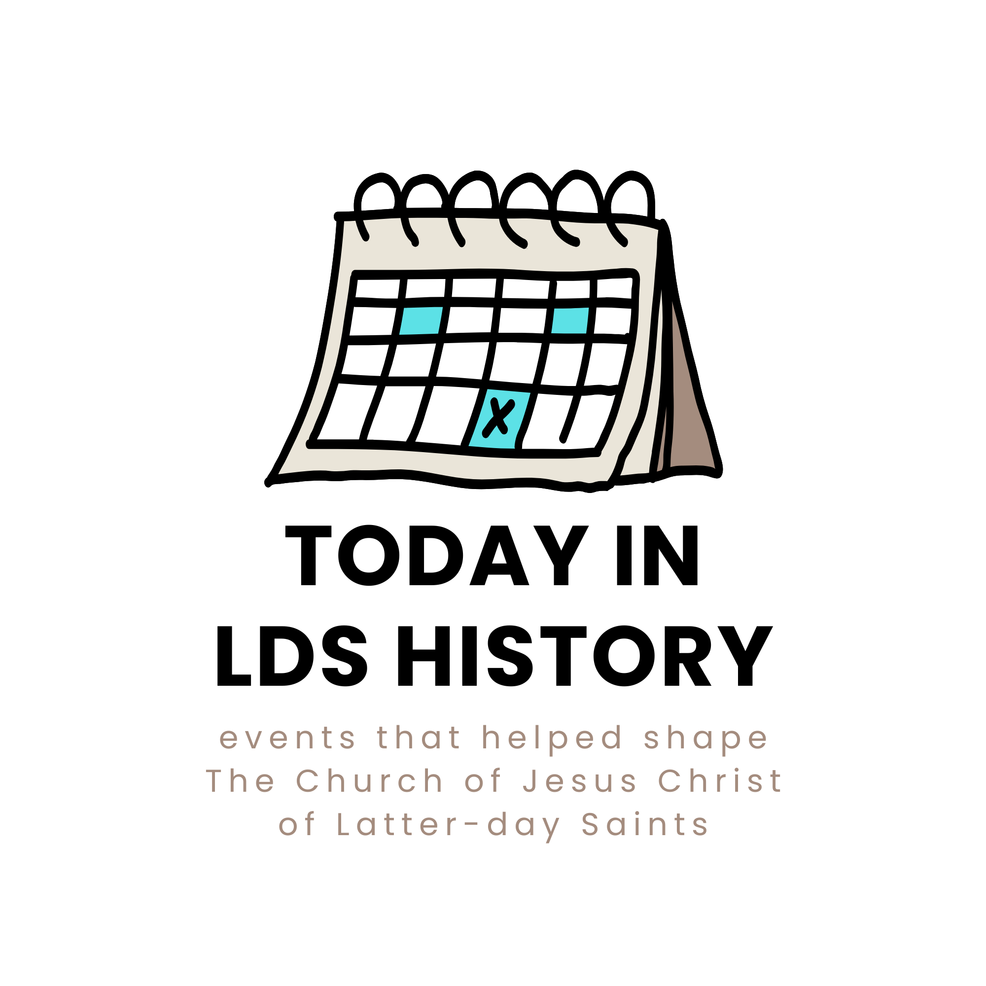 Today in LDS History Logo